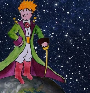 LE PETIT PRINCE d'après Antoine de Saint-Exupéry