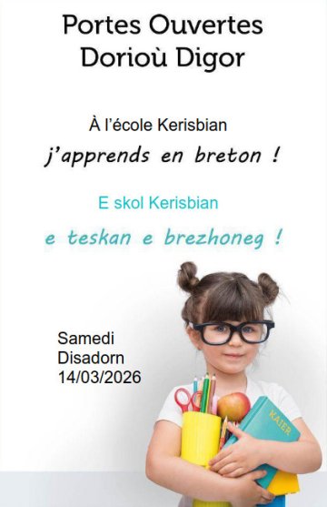 Portes ouvertes de l'école Kerisbian
