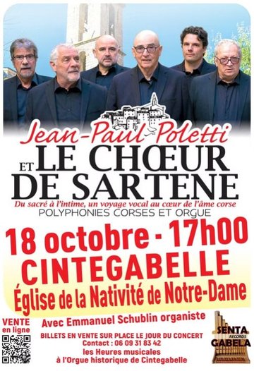 Le Choeur de Sartène et Jean-Paul Poletti