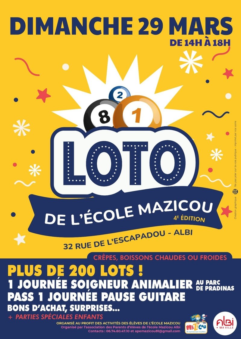 LOTO ECOLE MAZICOU