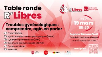 R'Libres : Table ronde sur les troubles gynécologiques