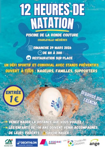 12 heures de natation - ASNCM
