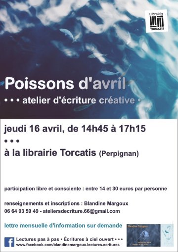 "Poissons d'avril" • Atelier d'écriture créative