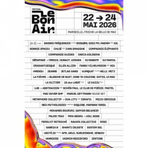 FESTIVAL LE BON AIR 2026 - FORFAIT 2 NUITS : ELLEN ALLIEN