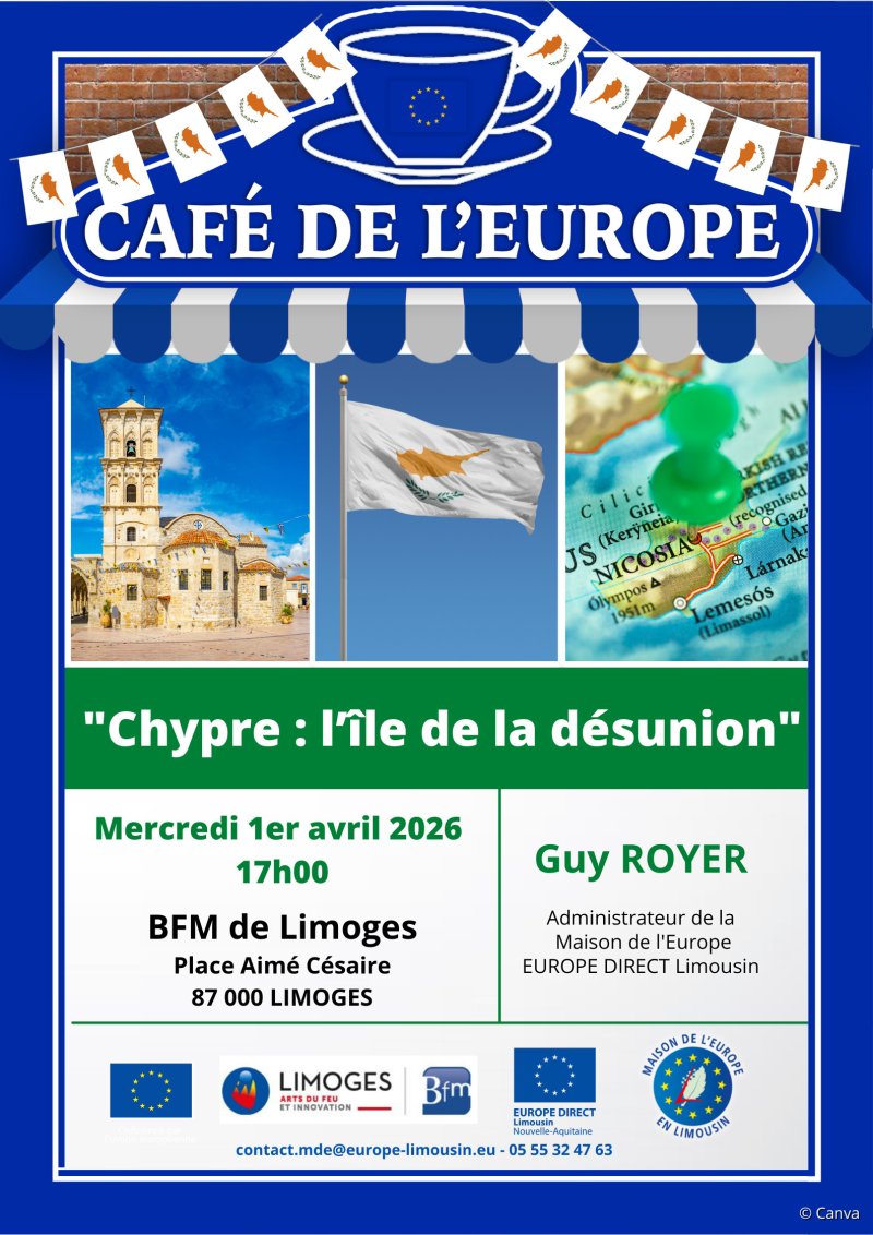 Café de l’Europe : « Chypre : l’île de la désunion »
