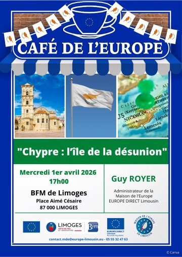Café de l’Europe : « Chypre : l’île de la désunion »