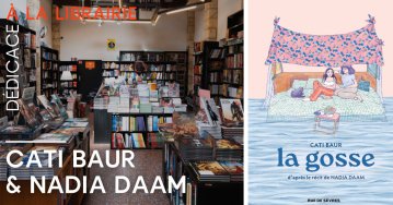 Dédicace de Cati Baur et Nadia Daam