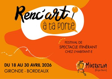 Festival Renc'art à ta porte - 24/04 - Bulle de salon