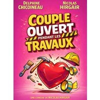 Couple ouvert pendant les travaux