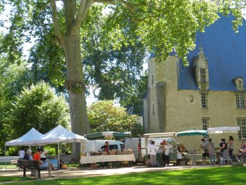 Marché bio de Vendôme