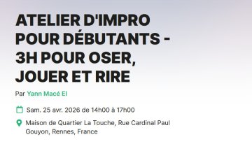 Atelier d'impro pour débutants