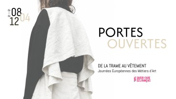 DE LA TRAME AU VÊTEMENT - Immersion au sein d’un atelier de création