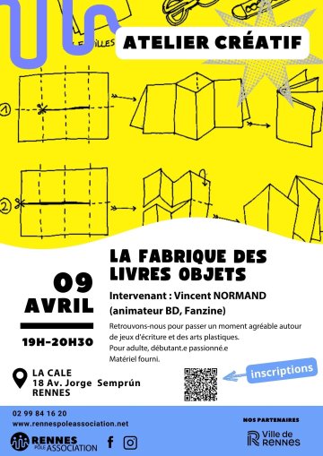 Atelier créatif : La Fabrique des livres objets