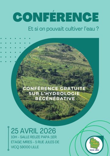 Conférence : Pour Une Hydrologie Régénérative et Assemblée Générale