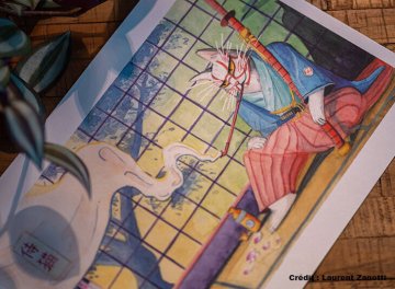 Exposition de peintures et dessins de Laurent Zanotti  “Imaginaire et Japon”