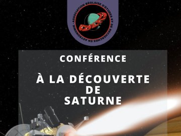 À la découverte de Saturne par Camille Lefour