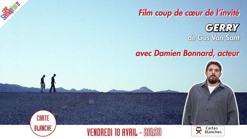 Carte Blanche avec Damien Bonnard