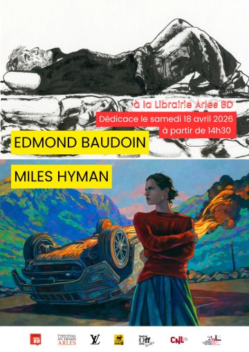 Dédicace Edmond Baudoin et Miles Hyman