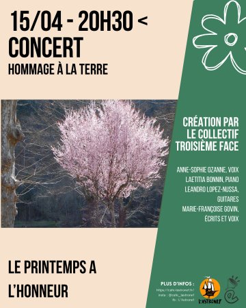 Concert - HOMMAGE A LA TERRE
