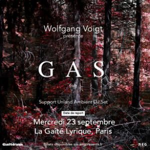 WOLFGANG VOIGT PRESENTS GAS LIVE