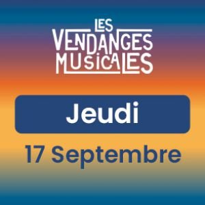 LES VENDANGES MUSICALES - GAETAN ROUSSEL/SAM SAUVAGE/LISA CLAUDIE