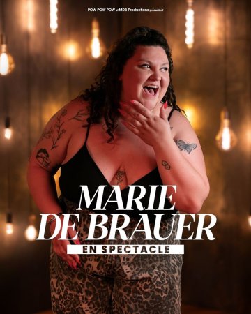 Marie de Brauer en spectacle