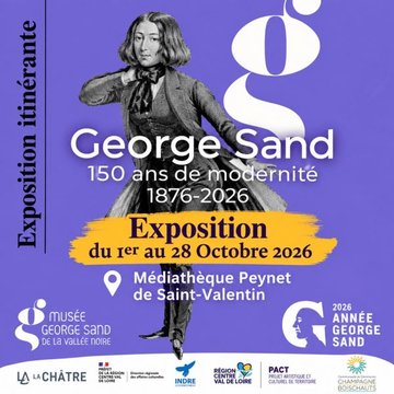 Exposition George Sand, 150 ans de modernité, 1876 - 2026