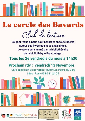 Le Cercle des Bavards - club de lecture du Bavardou