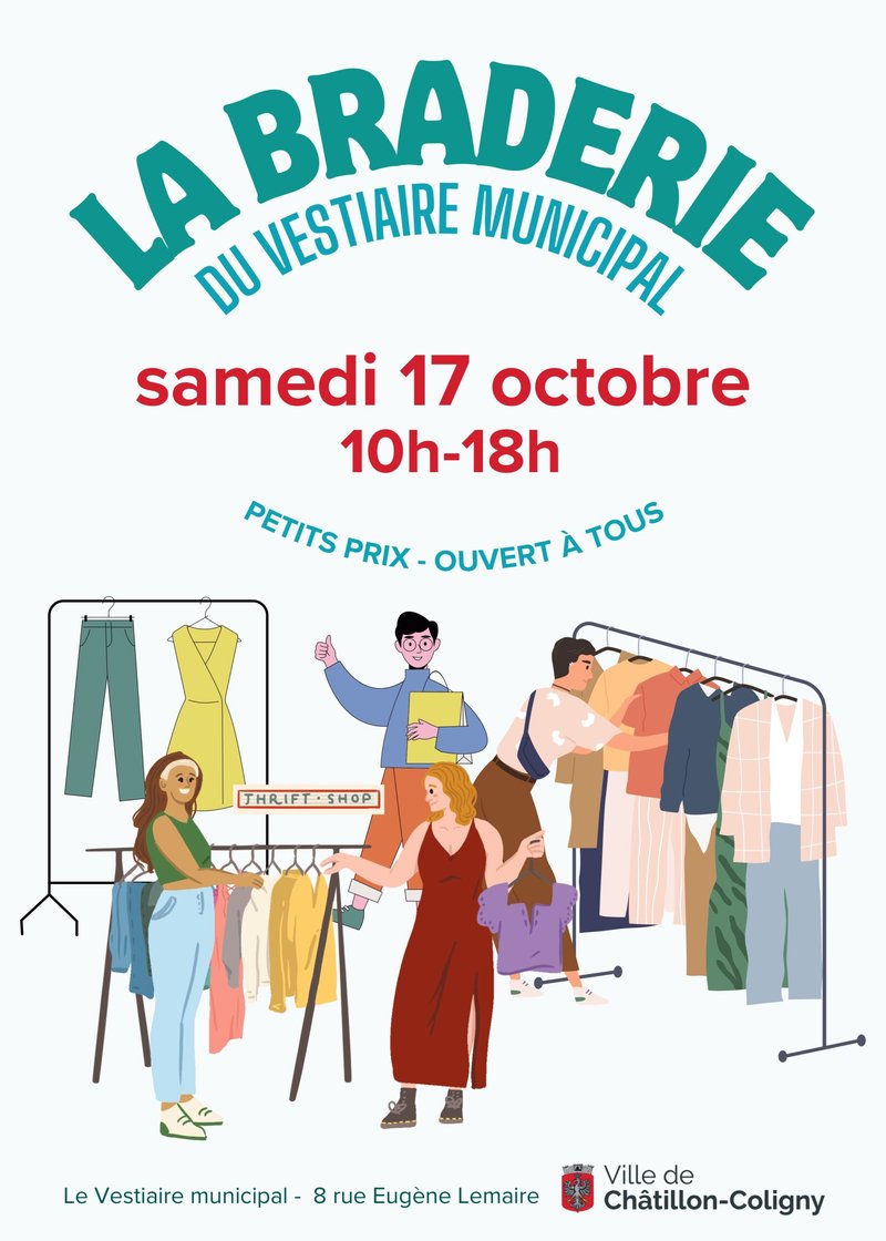 La Braderie du vestiaire municipal