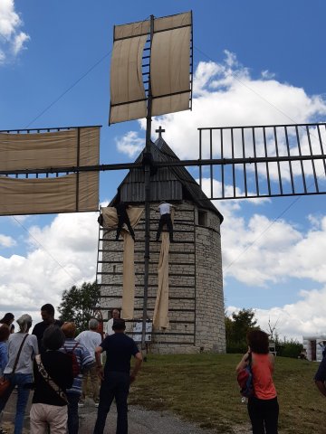 Ouverture du Moulin à Vent de Boisse à Sainte-Alauzie