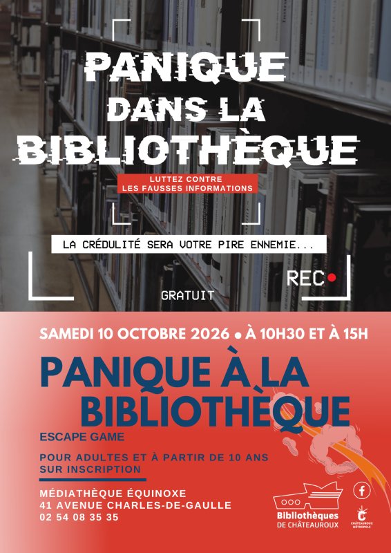 Panique à la bibliothèque