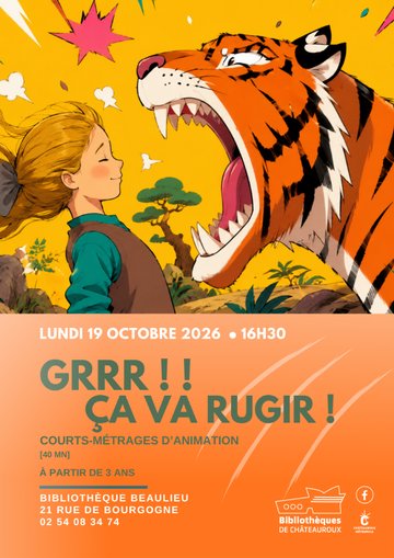 Projection jeune public : Grr, ça va rugir !