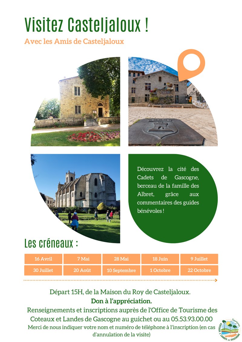Visite commentée de la ville de Casteljaloux