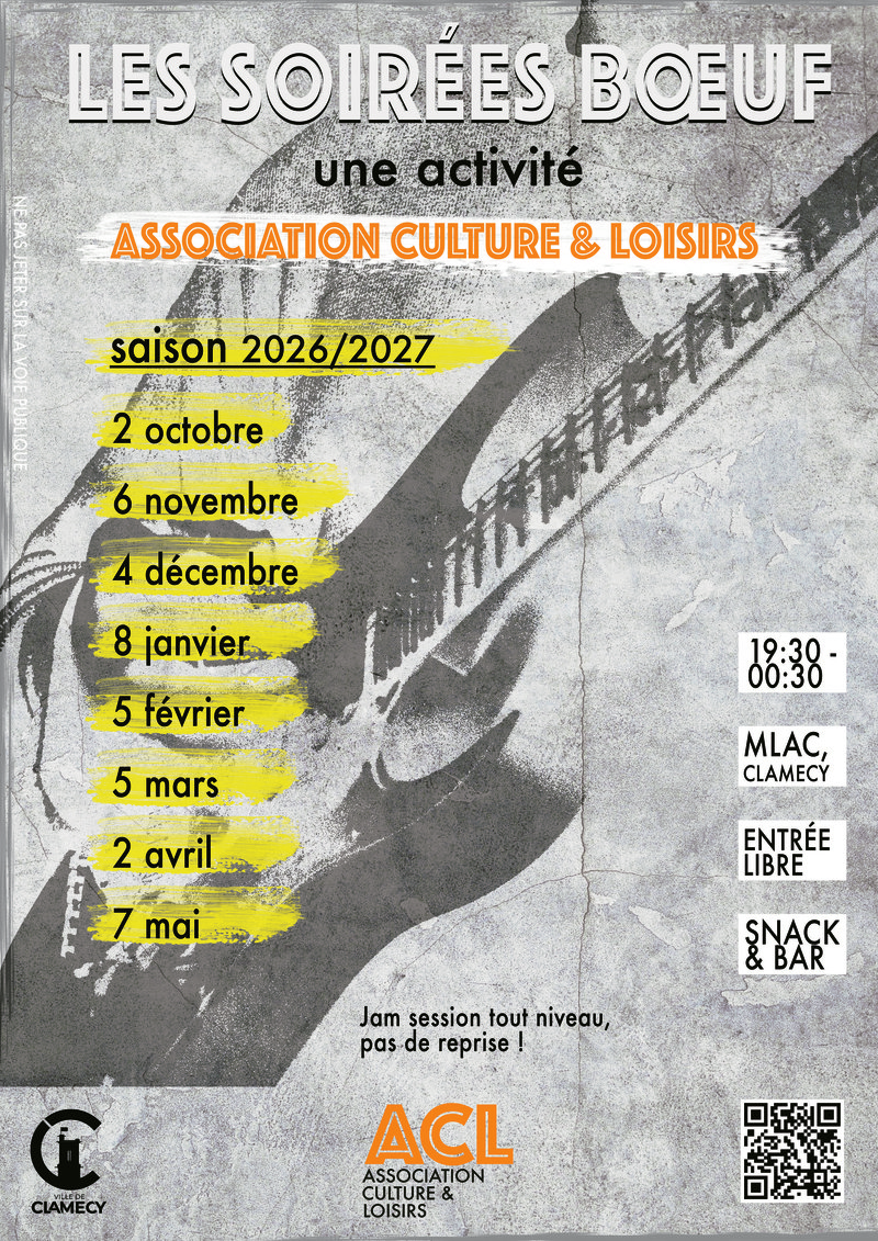 Les Jams / Soirées Boeuf à Clamecy