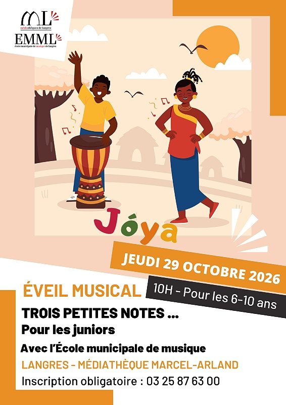 Éveil musical - Trois petites notes pour les juniors