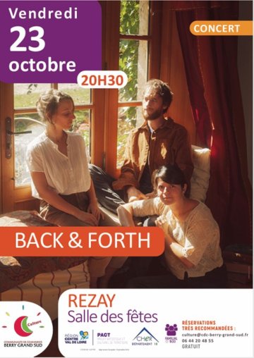 Bal!ade en Boischaut : Concert : Back et Forth