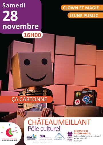 Bal!ade en Boischaut : Spectocle "ça cartonne"