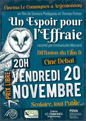 Ciné-débat - Un espoir pour l'effraie