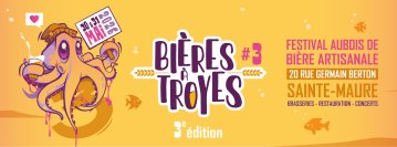 "Bières à Troyes #3" - Festival aubois de la bière artisanale