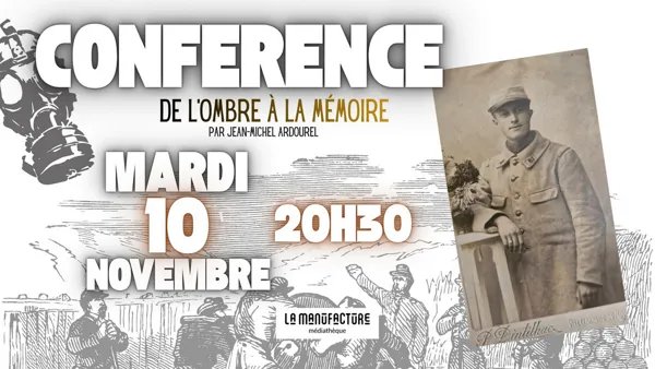 Conférence - « De l’ombre à la mémoire »