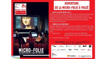Ouverture de la Micro-folie à Frazé