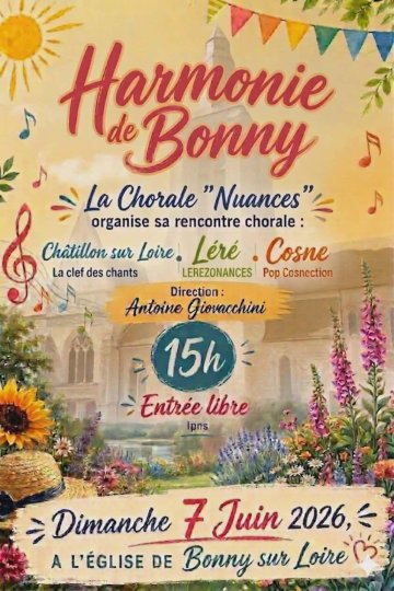 Concert de l'Harmonie de Bonny avec la chorale "Nuances"