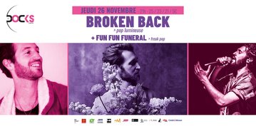 Concert aux Docks : BROKEN BACK