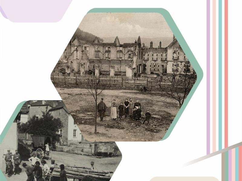 Expositon sur la vie des civils vosgiens pendant la Grande guerre