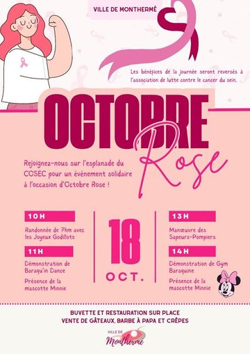 Octobre Rose à Monthermé