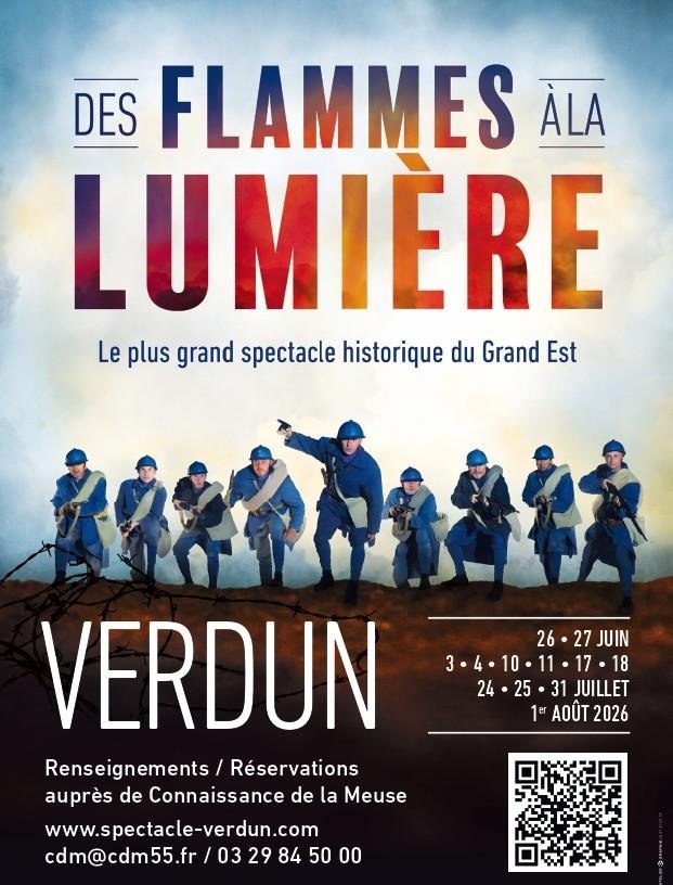 Spectacle des Flammes à la Lumière
