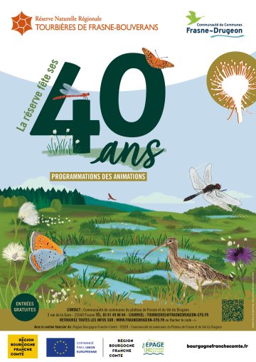 40 ans de la Réserve Naturelle Régionale des Tourbières de Frasne