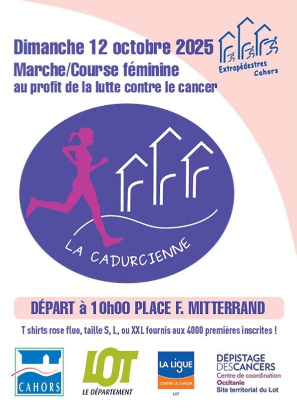 Octobre rose à Cahors : "La Cadurcienne"