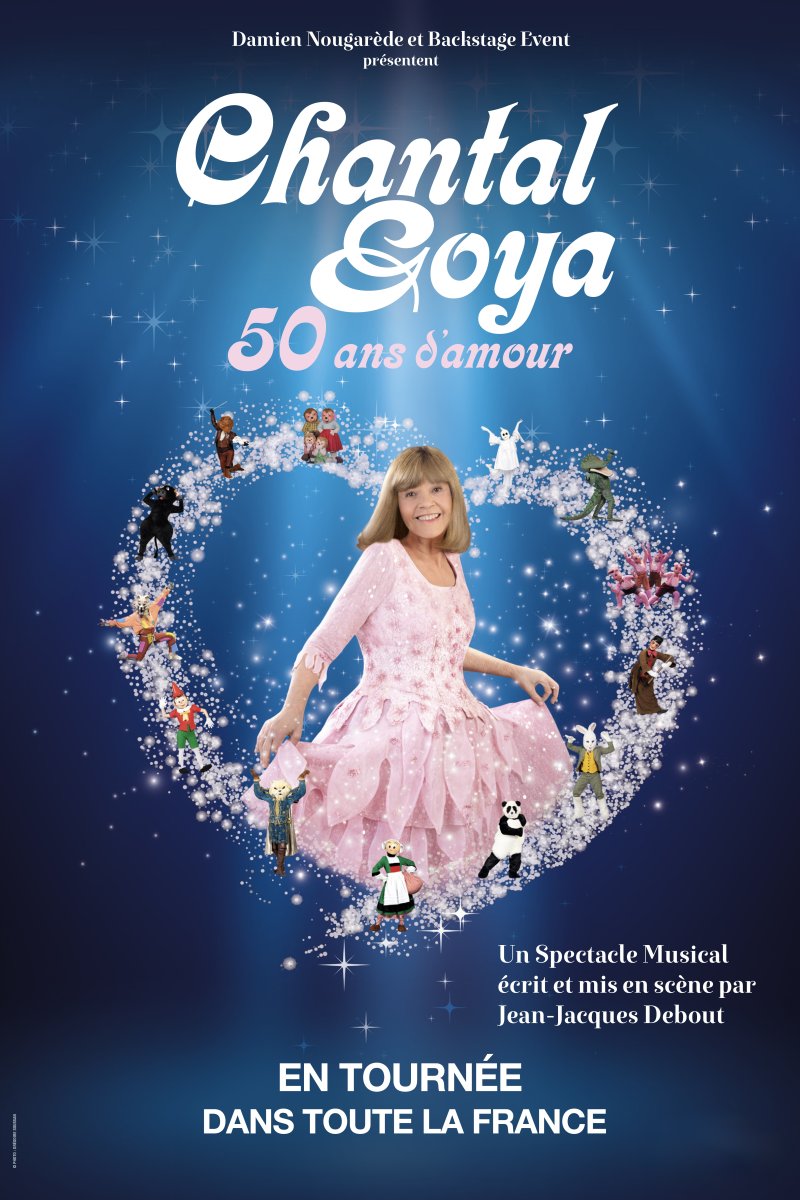 Chantal Goya : 1975-2025, mes 50 ans de scène !