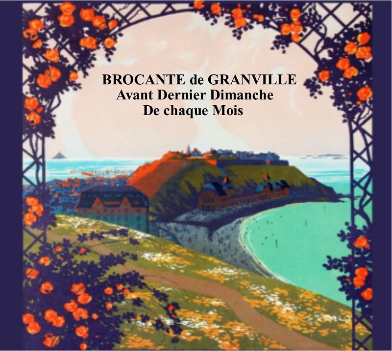 Marché à la Brocante de Granville - Octobre